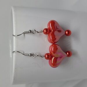 Puffy Heart Earrings